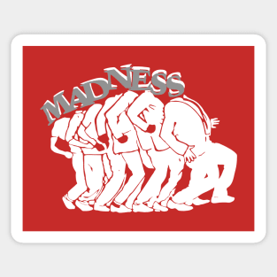 Vintage Madness - White Sticker